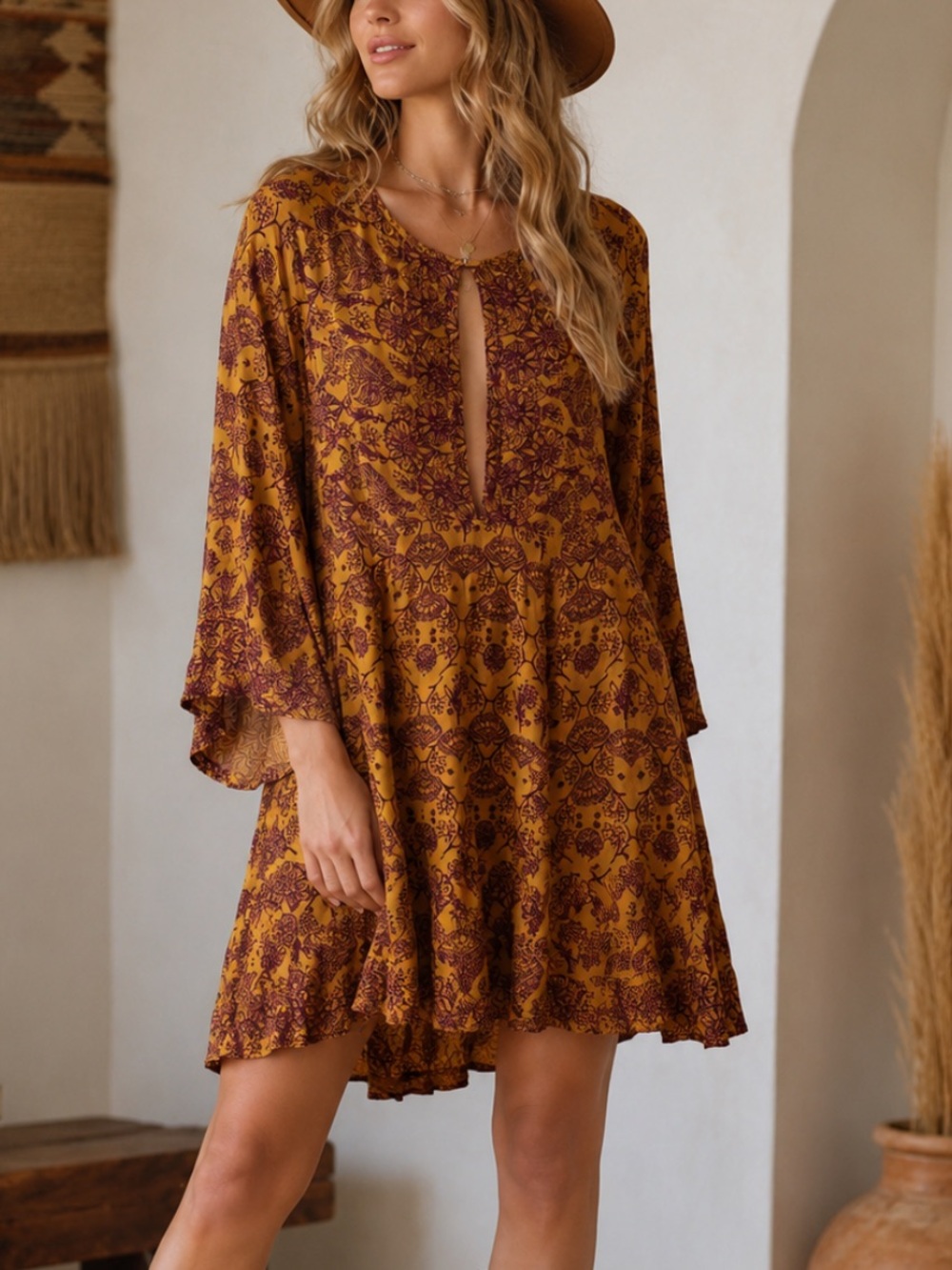 Urban Outfitters Ecote Tyler Boho Style Dress